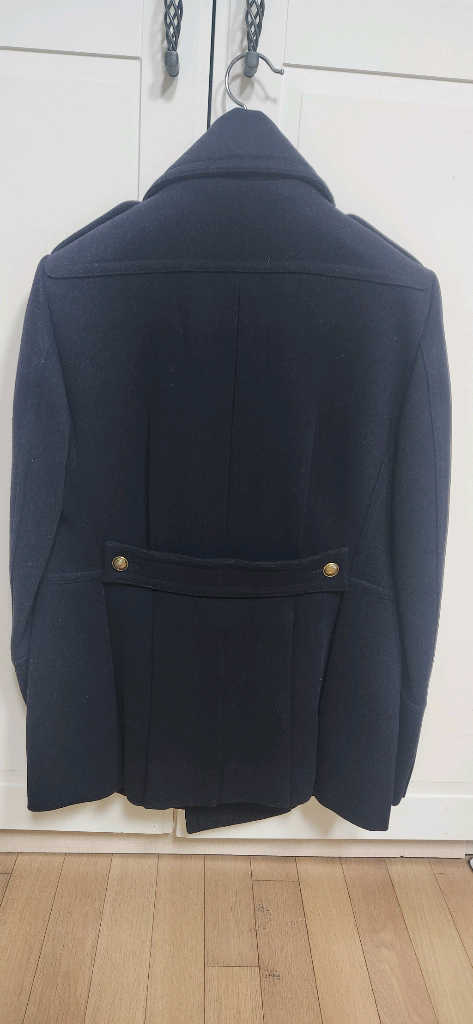 버버리프로섬 원빈 금장피코트 48--1