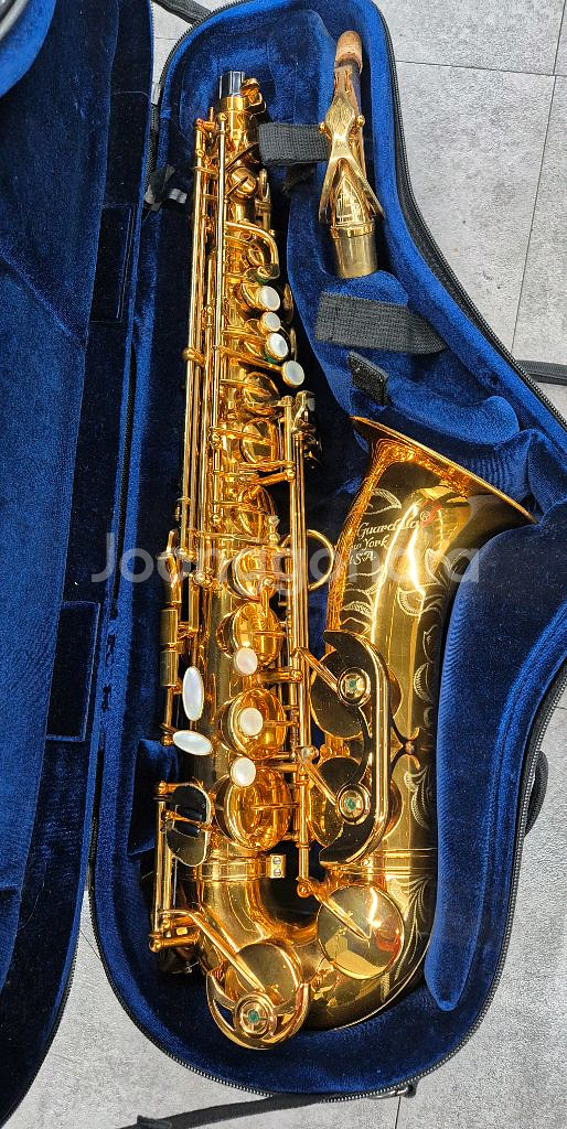 알토색소폰 과데라골드--1