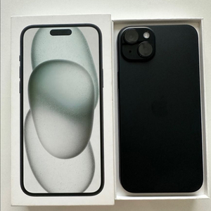 아이폰 15플러스 블랙 256g 최상급!!