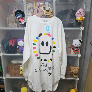 빅사이즈 롱 원피스 스마일 기모 롱원피스 #새상품#