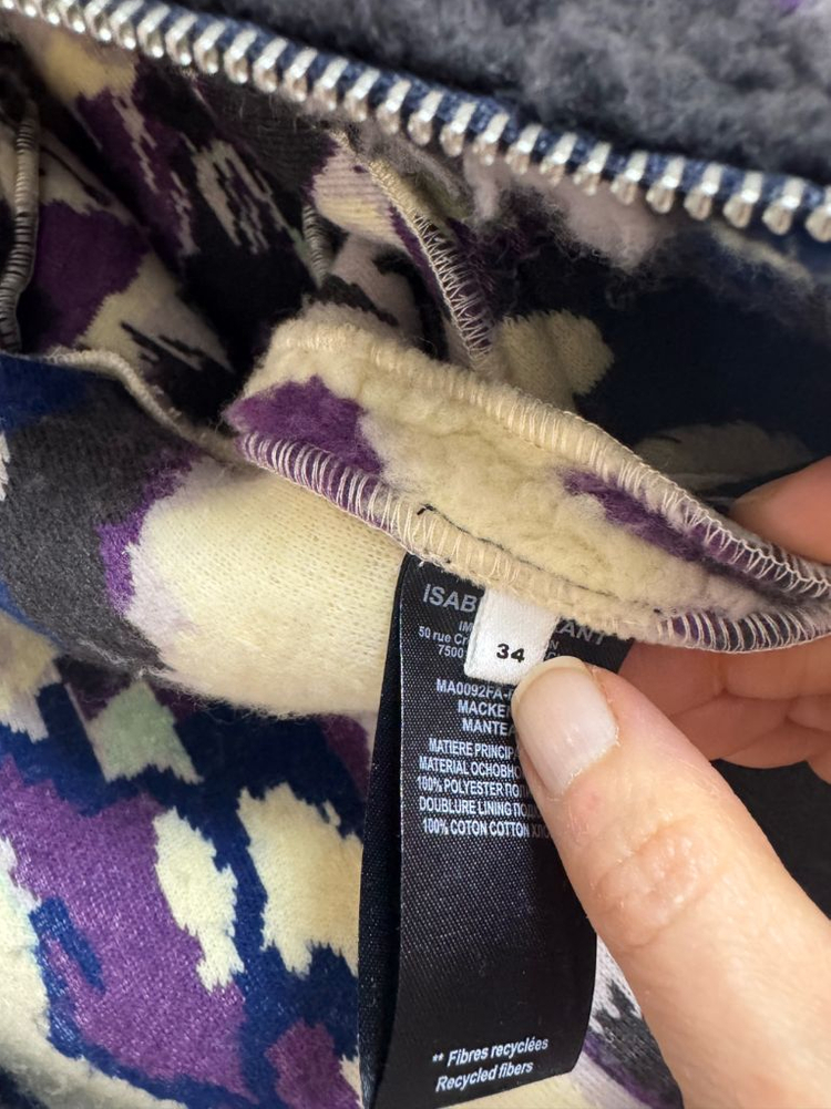 (새상품)이자벨마랑 Mackensy 맥켄지 부클 집업 자켓--2