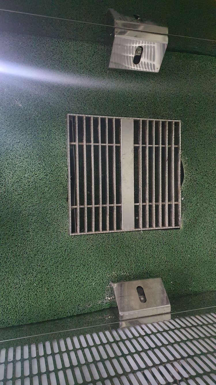 산업용 에어샤워 1인용 클린룸 크린룸 올스텐으로 제작--3