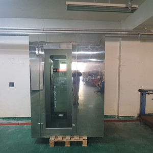 산업용 에어샤워 1인용 클린룸 크린룸 올스텐으로 제작