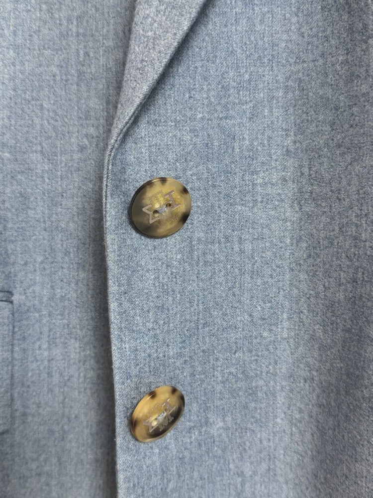 한섬 타임 수입 모 100 싱글 브레스티드 오버핏 자켓 새상품--6