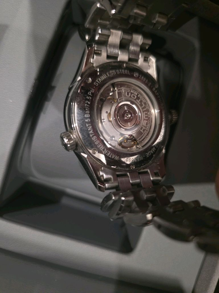 해밀턴 GMT 오토매틱 시계 풀박스--4