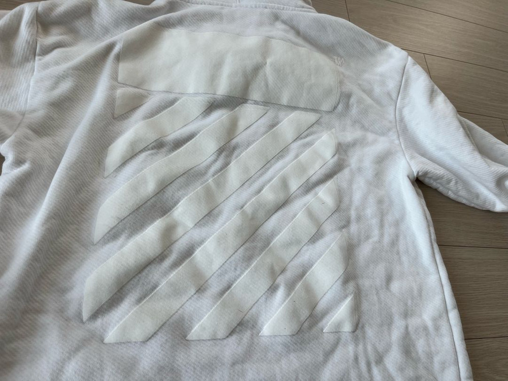 (거의새것) 이태리정품 오프화이트 Off-White 후드 롱 원피스 XS(여성90-95) 이미지