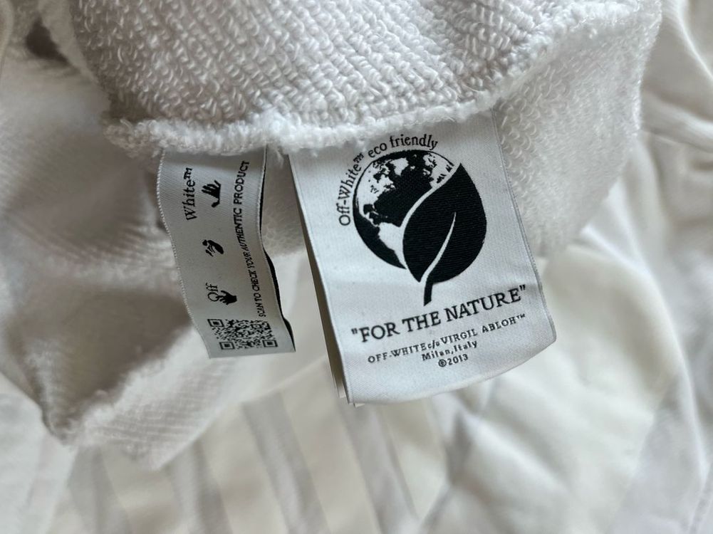 (거의새것) 이태리정품 오프화이트 Off-White 후드 롱 원피스 XS(여성90-95) 이미지