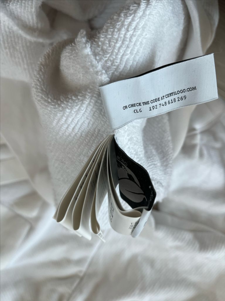 (거의새것) 이태리정품 오프화이트 Off-White 후드 롱 원피스 XS(여성90-95) 이미지