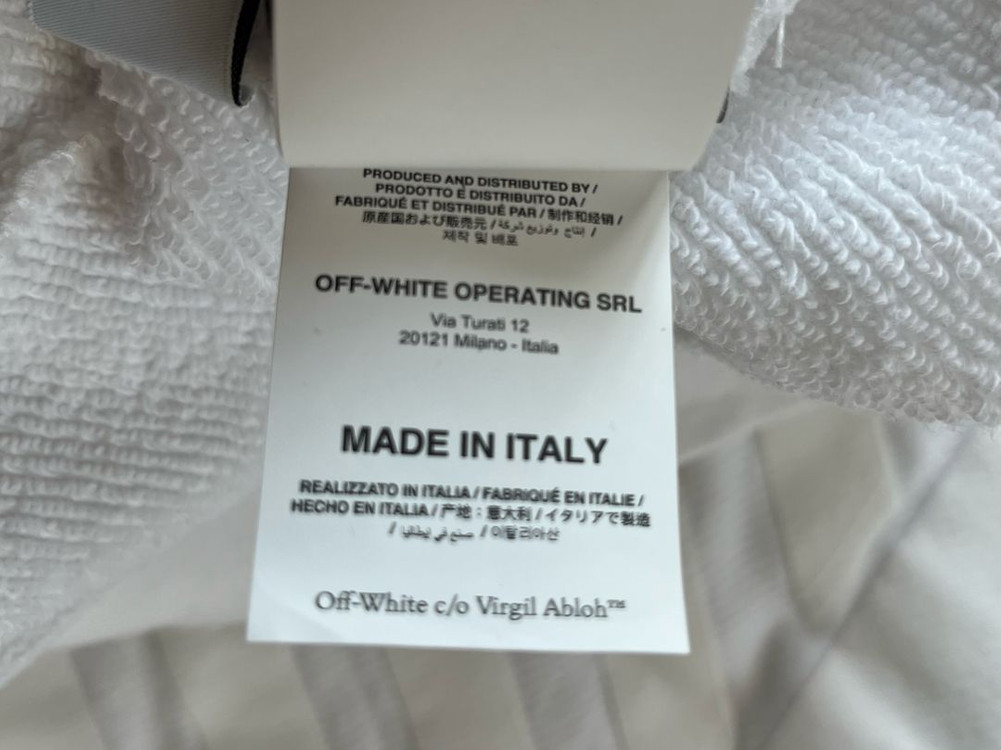 (거의새것) 이태리정품 오프화이트 Off-White 후드 롱 원피스 XS(여성90-95) 이미지