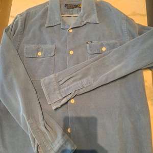 폴로 블루 코듀로이 셔츠 L XL 105 110