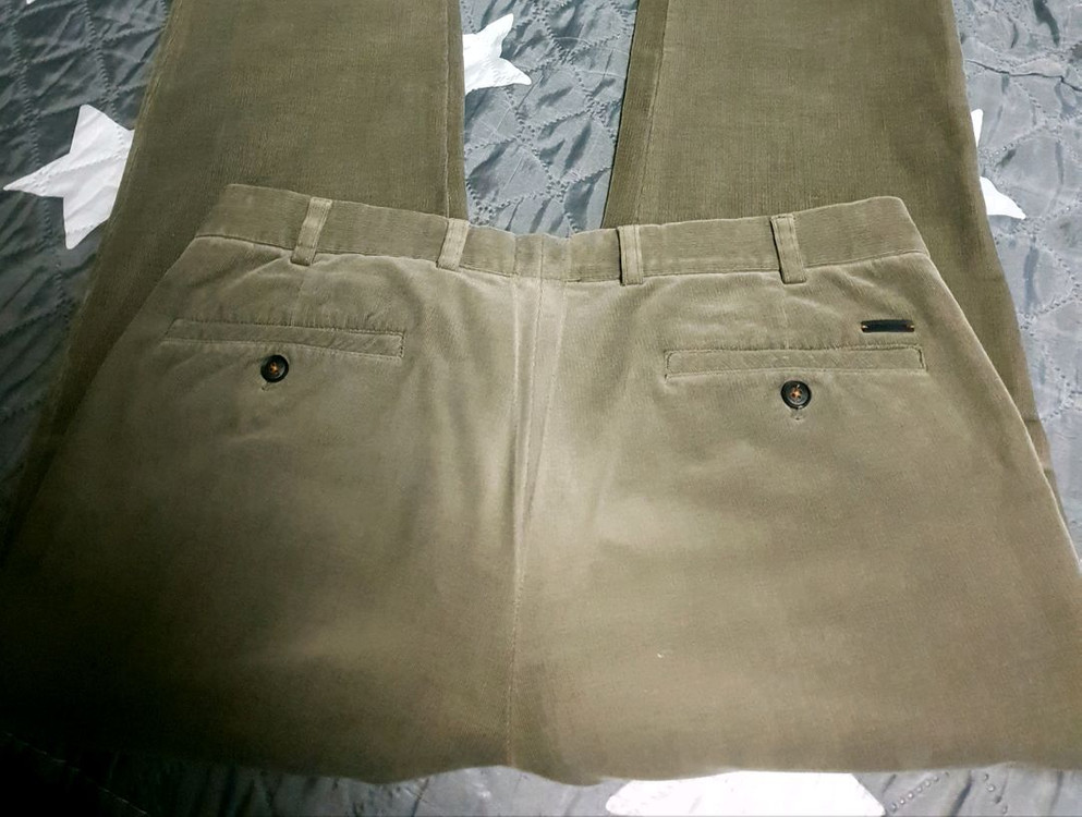 BRUNO BAFFI 면혼방 코듀로이 혜비 팬츠 연카키 (33)--2