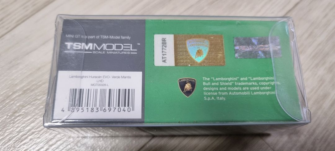 미니지티 람보르기니 우라칸 그린--1