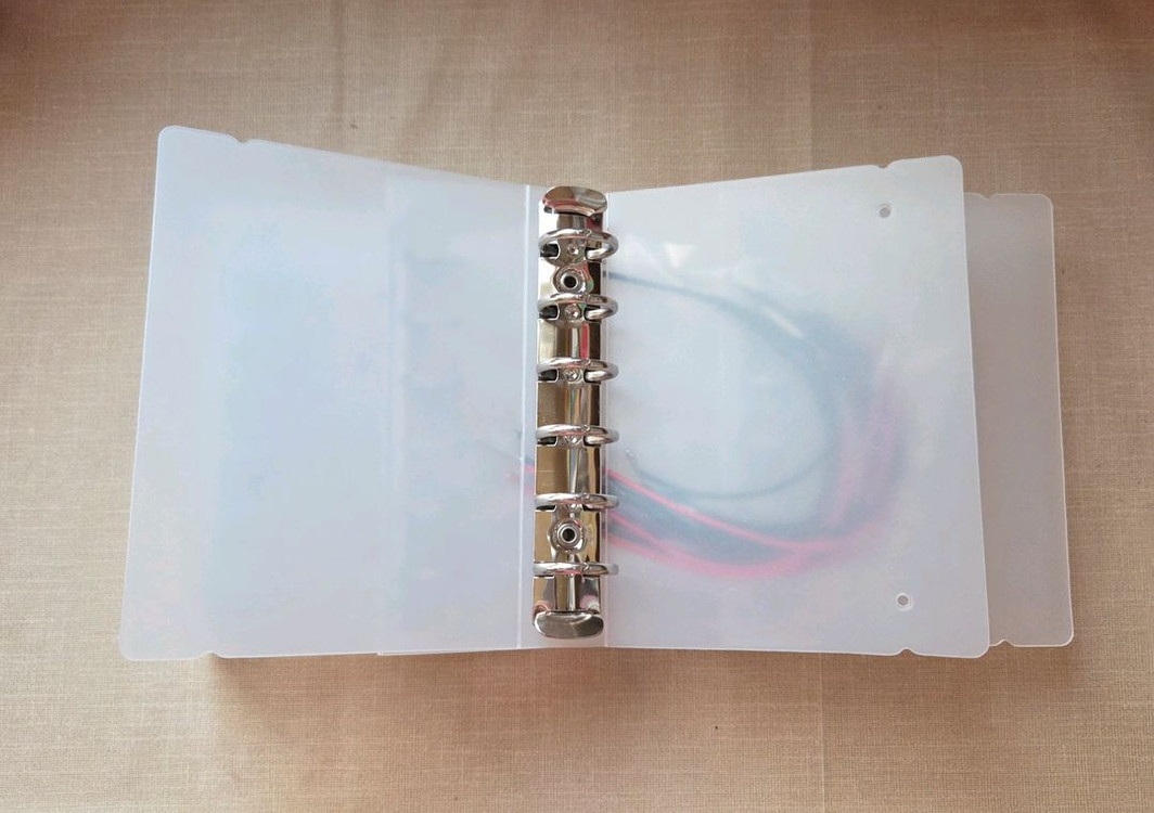 와우숍 a7 하드커버 바인더, 다이어리,다꾸, 문구--1