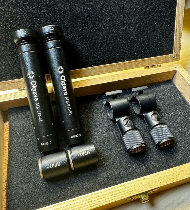 옥타바 oktava MK012 콘덴서마이크 스테레오세트--0