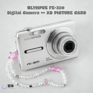 올림푸스 FE-320 빈티지 미니 디카 실버 + XD카드 구성