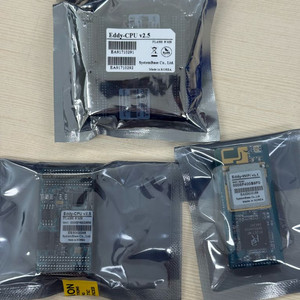 시스템보드 eddy cpu v2.5 CPU 3개 .eddy-WIFI v2.1 이미지