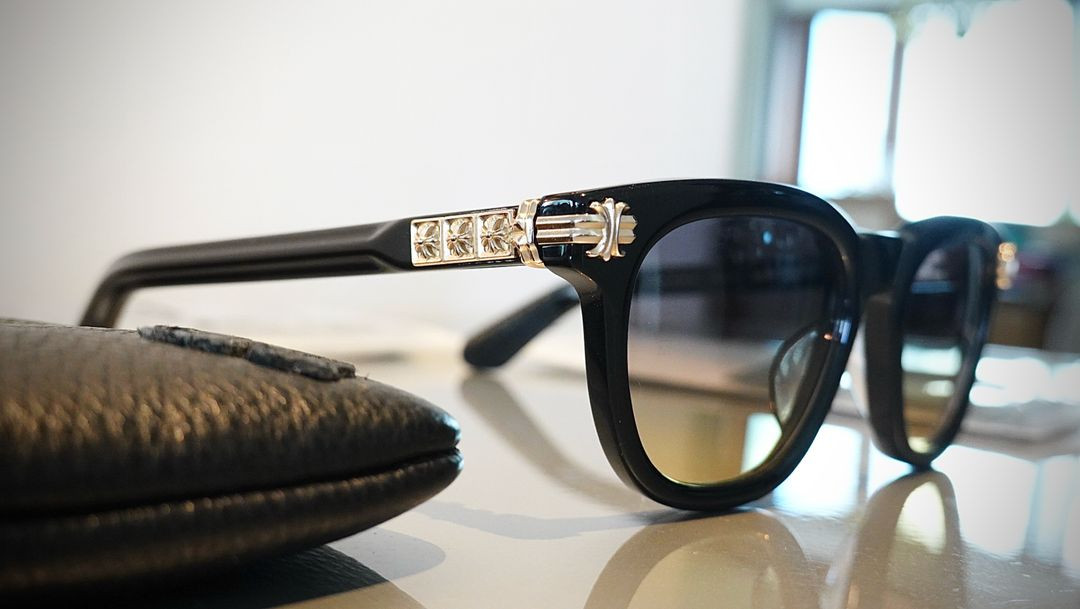 크롬하츠 스모크쇼 선글라스 bk-18kGP-S 이미지