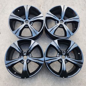 올뉴 SM7 18인치 순정휠 중고휠 블랙휠 팝니다 / SM5 플래티넘 TCE 노바 이미지