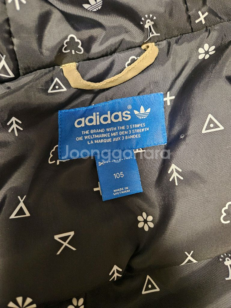 아디다스 패딩점퍼 95, 105 일괄 판매합니다--1