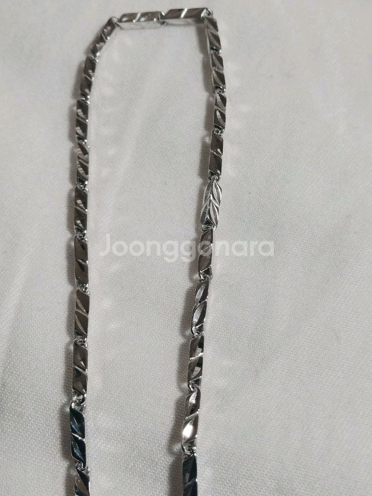 14k목걸이화이트42cm(7.63g)--7