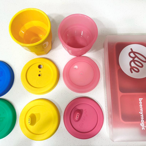 비마이매직 실리콘 식판 컵 뚜껑