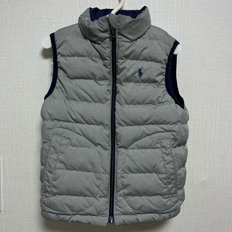 폴로 양면 패딩조끼 4T--1