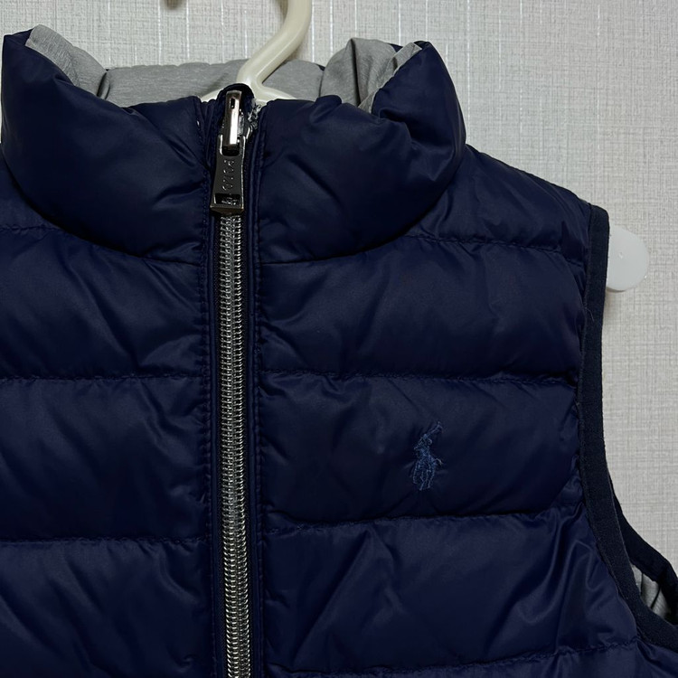 폴로 양면 패딩조끼 4T--2