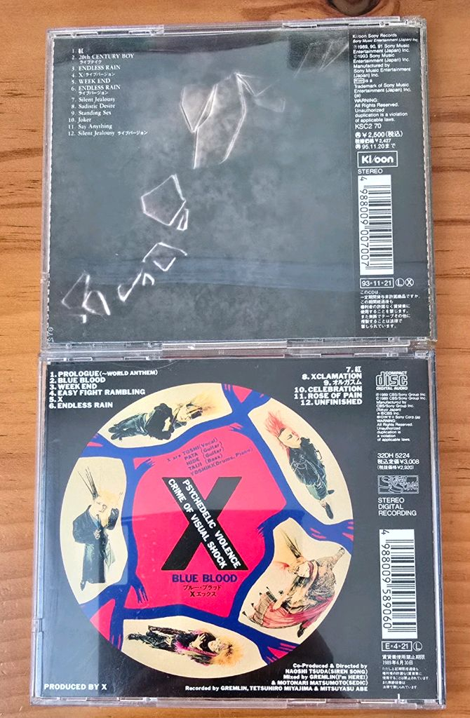 X JAPAN cd--1
