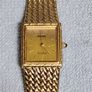 (빈티지시계)세이코엑셀린여성금장시계