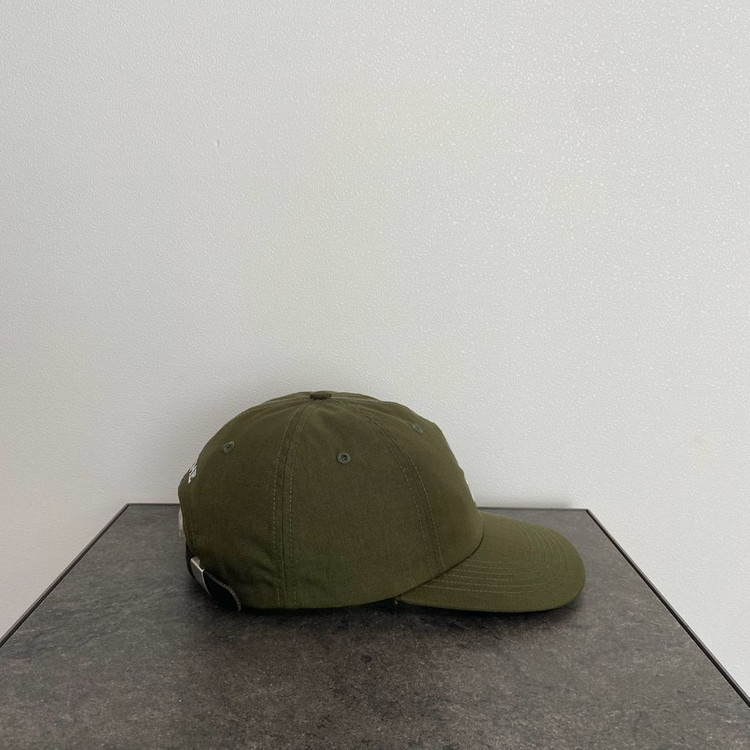 (OS) 슈프림 S로고 볼캡 모자 코듀라 카키--2