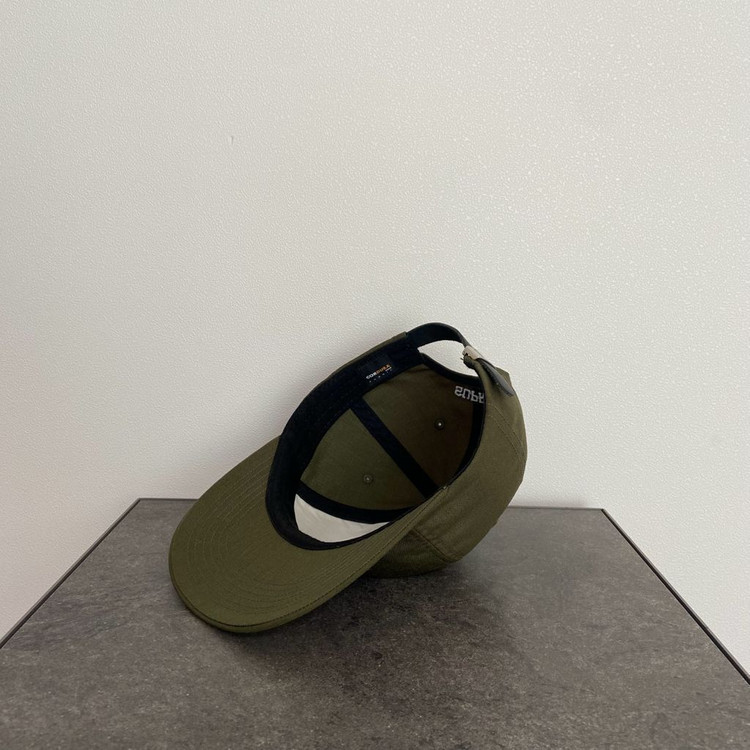 (OS) 슈프림 S로고 볼캡 모자 코듀라 카키--5