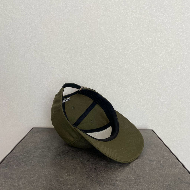 (OS) 슈프림 S로고 볼캡 모자 코듀라 카키--6