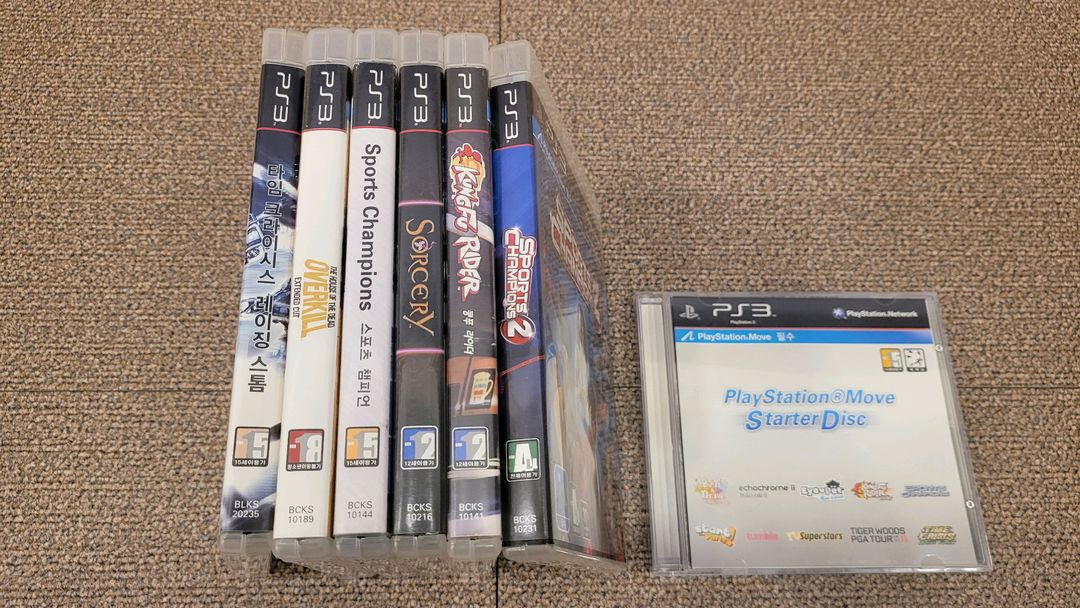 플스3 / PS3 무브전용 게임시디 일괄 판매--1