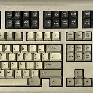 빈티지 교환원 체리 흑축 키보드