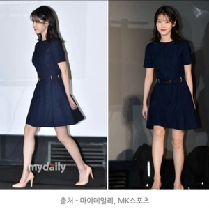 구찌 네이비 원피스 (아이유 착용)