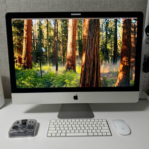 아이맥 27인치 2020 5K (i7/32GB(+8GB)/512GB/5500XT) - 풀박스