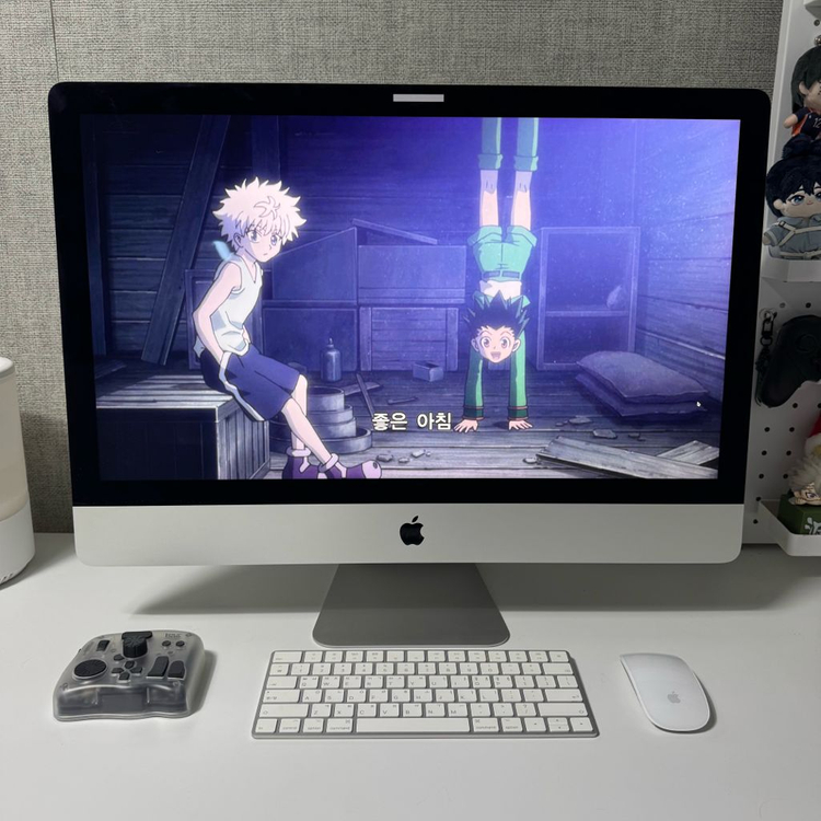 아이맥 27인치 2020 5K (i7/32GB(+8GB)/512GB/5500XT) - 풀박스 이미지