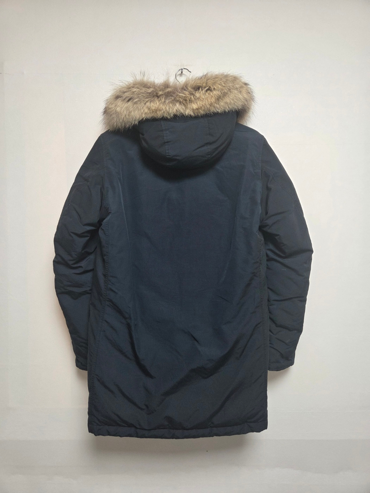 울리치 남성 퍼 후드 아크틱 패딩 네이비(M)--1