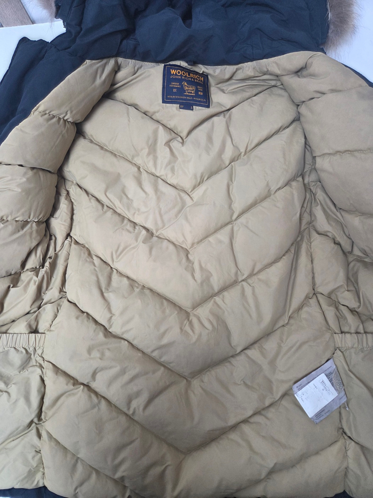 울리치 남성 퍼 후드 아크틱 패딩 네이비(M)--5