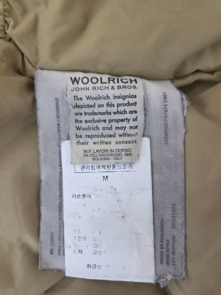 울리치 남성 퍼 후드 아크틱 패딩 네이비(M)--8