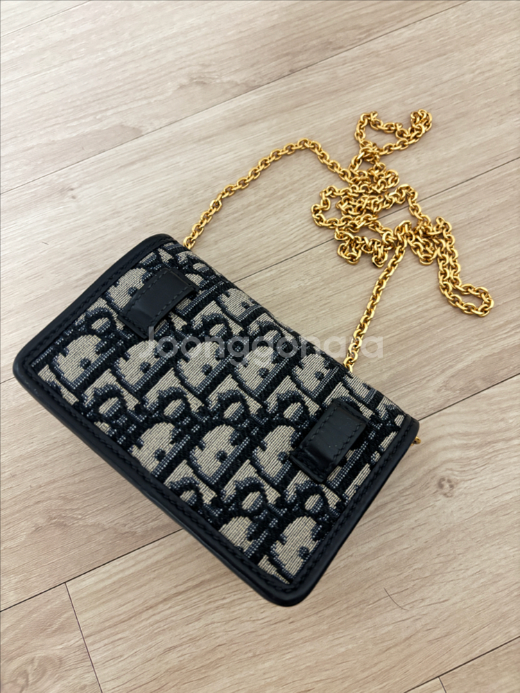 디올 오블리크 나노 파우치 크로스백--1