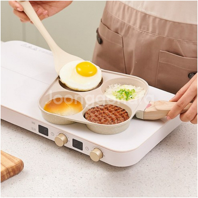 미개봉] 르메이드 인덕션 키친 4구 에그팬--5