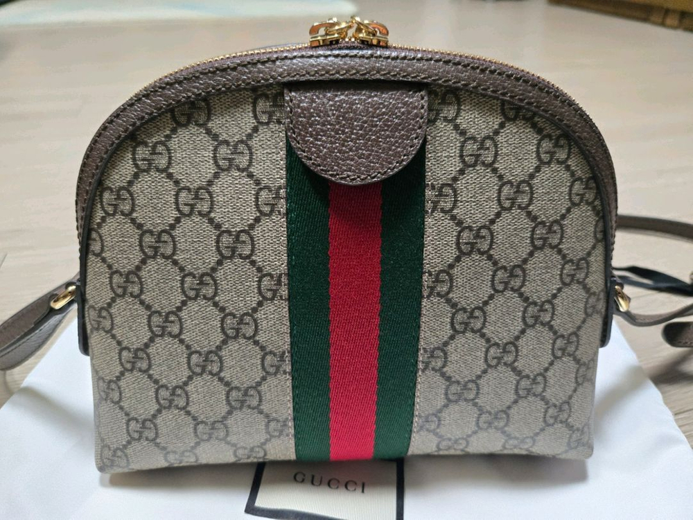 마지막)구찌 오디피아 GG 스몰 숄더백--0