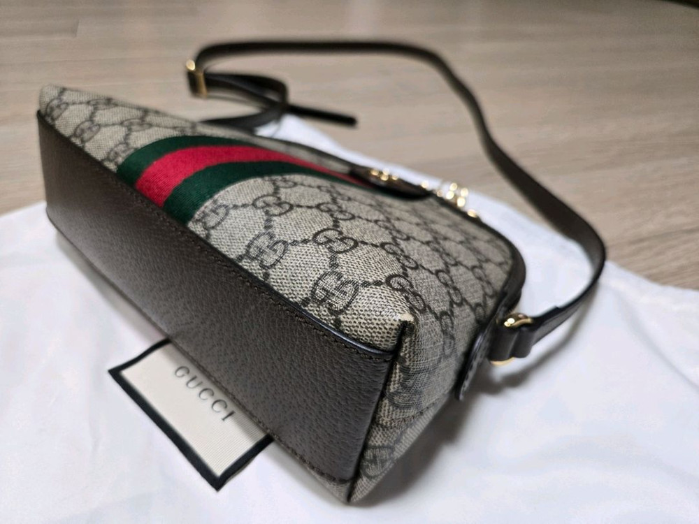 마지막)구찌 오디피아 GG 스몰 숄더백--2