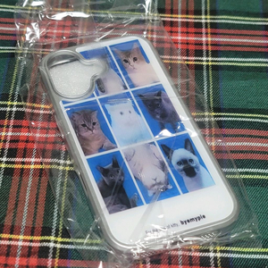 (미개봉) 아이폰17 고양이 증명사진 하드 케이스 이미지