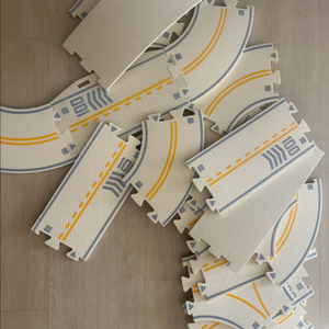 소리안나 자동차 도로매트 화이트 20p