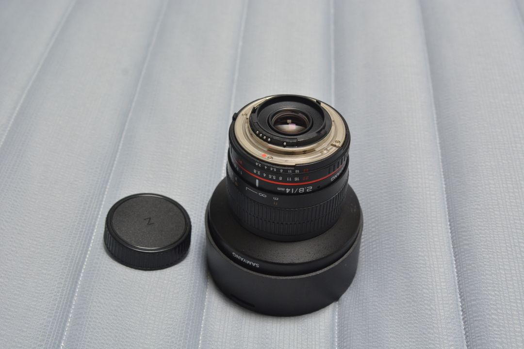 삼양 MF 14mm F2.8 초광각 단렌즈 니콘마운트--1