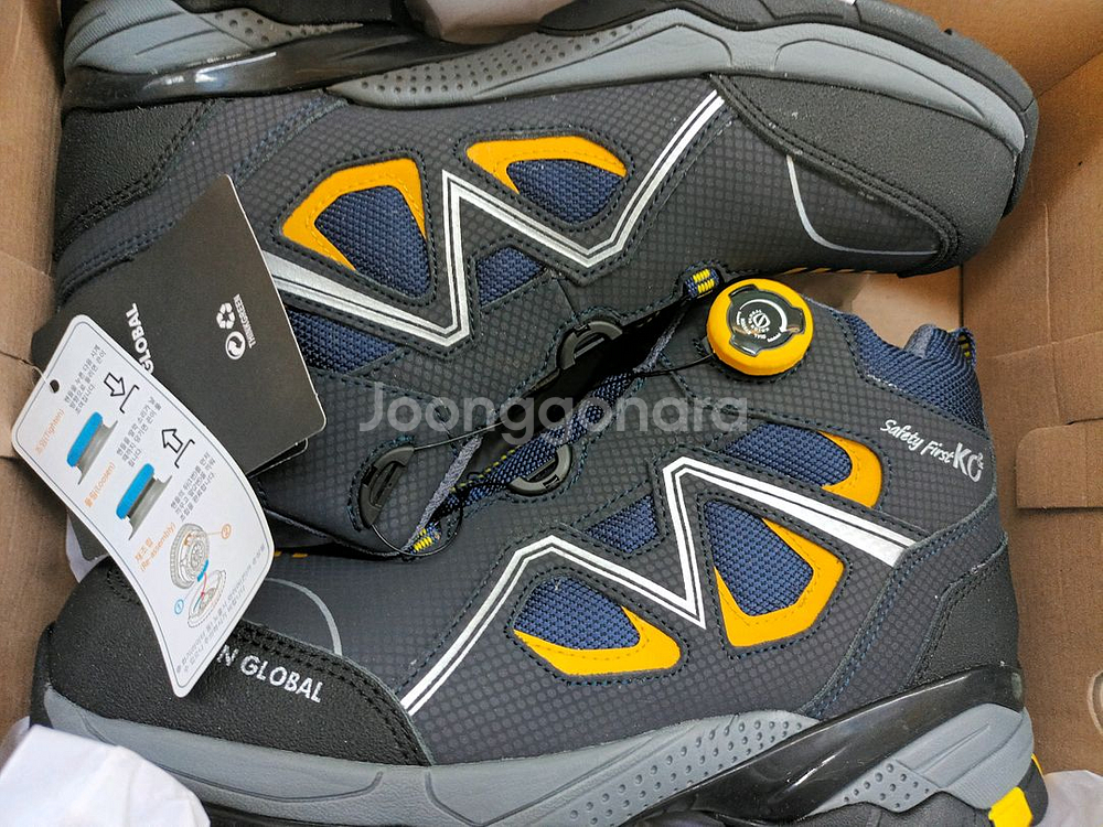 kG-60 코오롱 안전화 280 방수 박스새제품--0