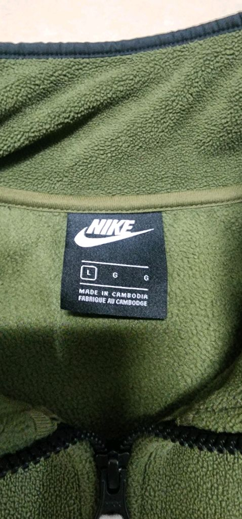 나이키 후리스 아노락/ 나이키 코듀로이 버킷햇 이미지