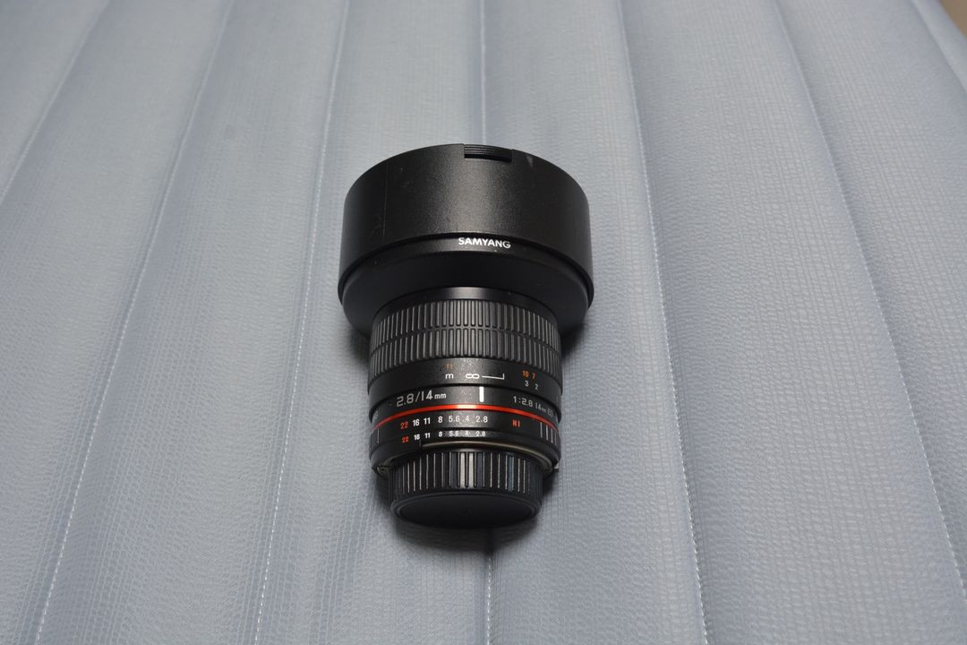 삼양 MF 14mm F2.8 초광각 단렌즈 니콘마운트--3